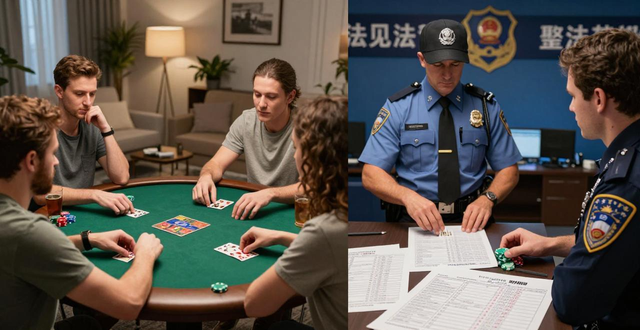 德州扑克带彩头就是赌博 警方:有财物输赢就会抓 德州扑克带彩头就是赌博 警方:有财物输赢就会抓