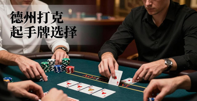 德州扑克起手牌怎么选？高手只玩这几种强牌，告别亏损