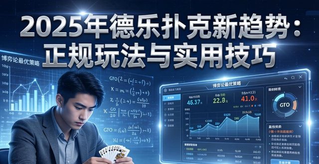 2025年德州扑克新趋势：正规玩法与实用技巧