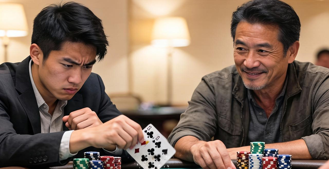 德州扑克比赛实战技巧：初期积累筹码与读透对手底牌的方法