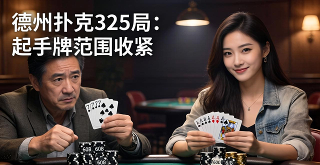 德州扑克325怎么玩？60BB浅筹码现金局实战盈利技巧