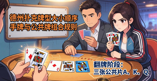 德州扑克牌型大小顺序 手牌与公共牌组合规则 德州扑克牌型大小顺序 手牌与公共牌组合规则