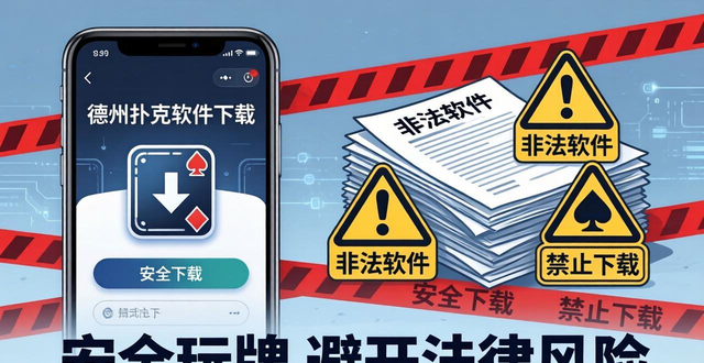 德州扑克软件下载安装 小心陷阱！安全玩牌避开法律风险