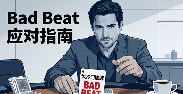 德州扑克遇上Bad Beat怎么办？教你冷静应对爆冷门