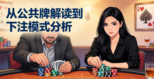 德州扑克做牌解说技巧：从公共牌解读到下注模式分析