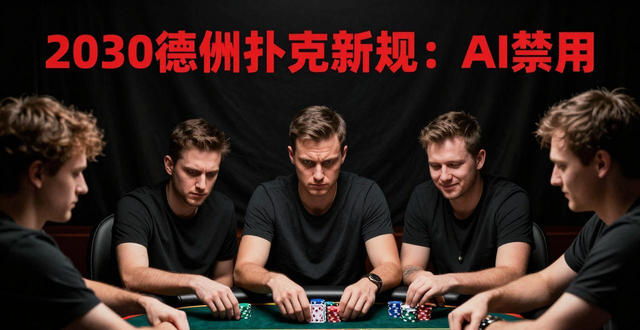 2030年线下德州还能玩吗?真人博弈回归,AI禁用成新规 2030年线下德州还能玩吗?真人博弈回归,AI禁用成新规