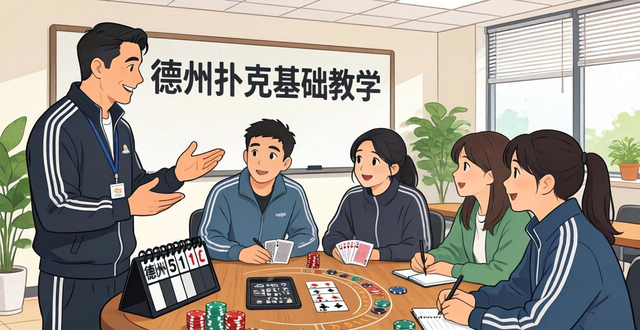 郑州德州扑克培训哪里正规？零基础学多久能实战