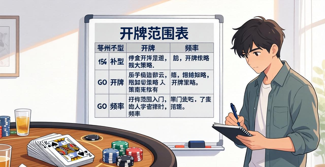 德州扑克GPC入门指南 普通人也能学会的GTO策略