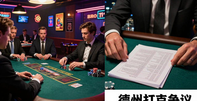 德州扑克是竞技还是赌博？揭开灰色争议背后的真相