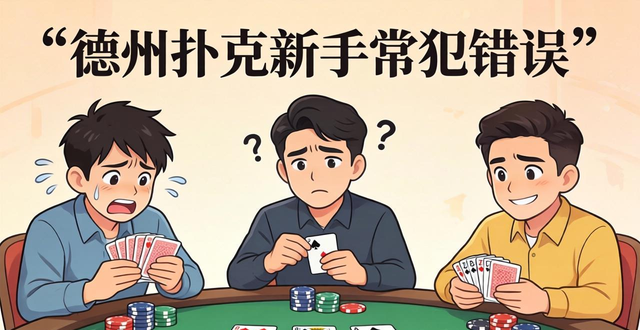 德州有名扑克怎么玩？新手入门从零学技巧