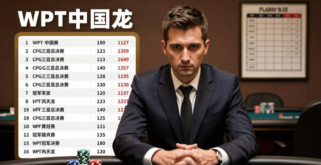 德州扑克高手芮云龙 稳健打法与比赛成绩