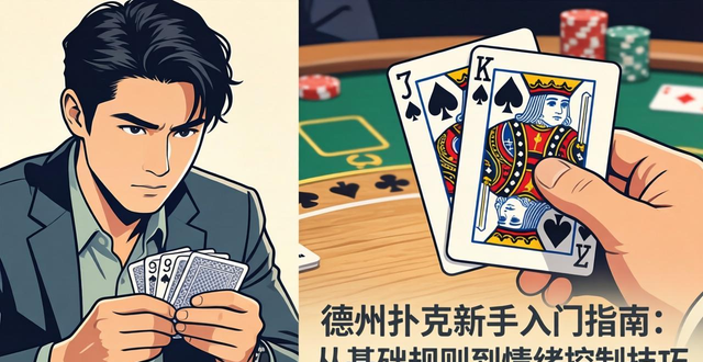 tt德州扑克新手入门指南：从基础规则到情绪控制技巧