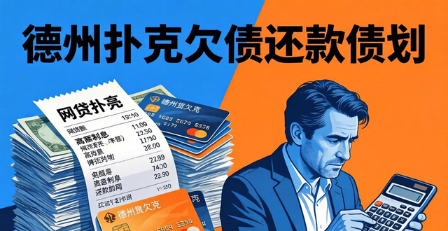 德州扑克欠债还不上怎么办？三步走出债务泥潭