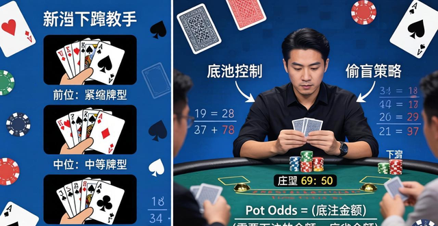 德州扑克快速入门指南:从新手到高手,掌握skr核心技巧 德州扑克快速入门指南:从新手到高手,掌握skr核心技巧