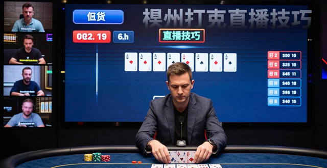 德州扑克直播怎么看？学技巧看高手实战，掌握决策逻辑