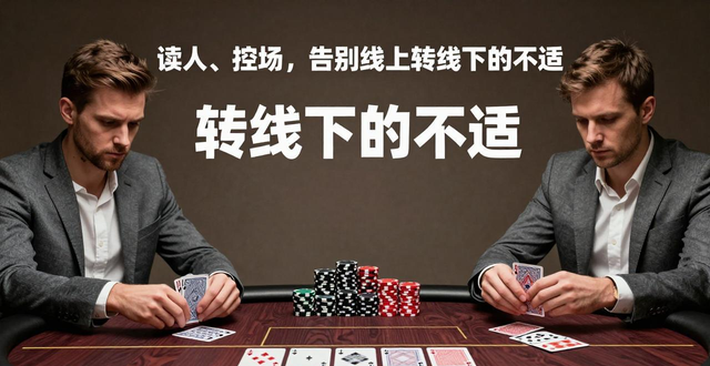 线下德州扑克技巧:读人、控场,告别线上转线下的不适 线下德州扑克技巧:读人、控场,告别线上转线下的不适