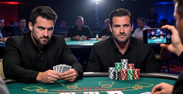 拍德州扑克视频，镜头这样选，全下瞬间紧张感拉满