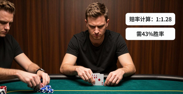 德州扑克短码怎么玩？掌握推all in和跟注技巧