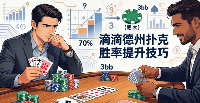滴滴德州扑克胜率提升技巧 资金管理方法