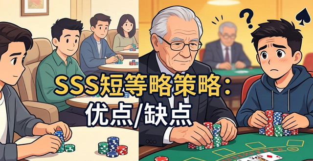 德州扑克SSS小筹码策略 新手入门短筹码打法 德州扑克SSS小筹码策略 新手入门短筹码打法