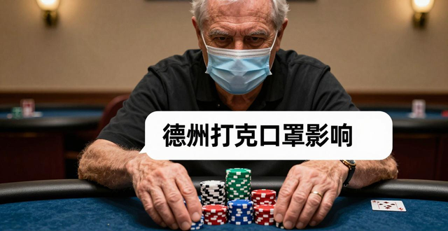 德州扑克戴口罩，是心理战还是真有用？合法吗怎么戴一文看懂