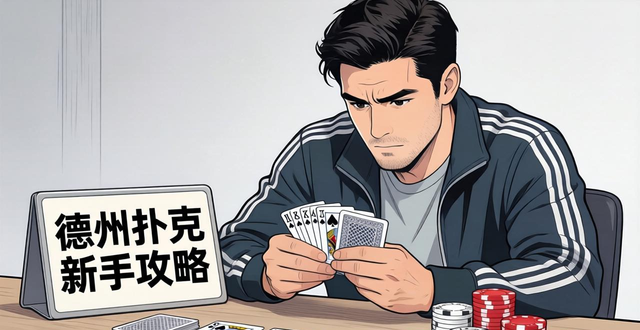 德州扑克嘛，新手怎么玩？学会这几点提高胜率