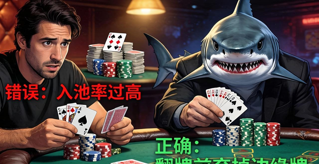 德州扑克盈利核心:四个技巧区分鱼和鲨鱼 德州扑克盈利核心:四个技巧区分鱼和鲨鱼