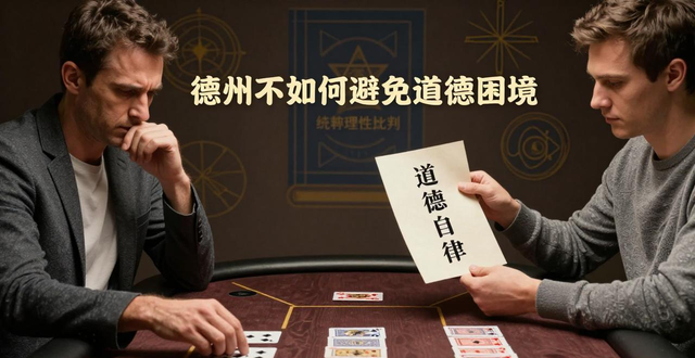德州扑克Kant:用康德哲学教你自律,稳定盈利的核心 德州扑克Kant:用康德哲学教你自律,稳定盈利的核心
