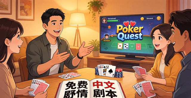 剧情德州扑克怎么玩？边打牌边当主角，输赢决定结局