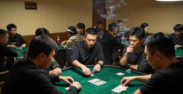 罗源德州扑克是娱乐还是赌博？棋牌室风险揭秘