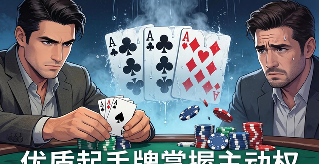 玩德州扑克,起手牌先看位置!这3类优质牌才值得玩 玩德州扑克,起手牌先看位置!这3类优质牌才值得玩