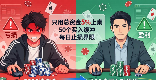 线上德州扑克怎么玩？技巧与资金管理核心要点