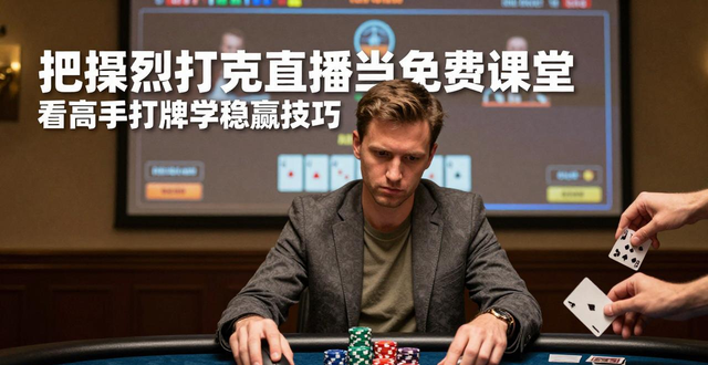 把德州扑克直播当免费课堂 看高手打牌学稳赢技巧 把德州扑克直播当免费课堂 看高手打牌学稳赢技巧