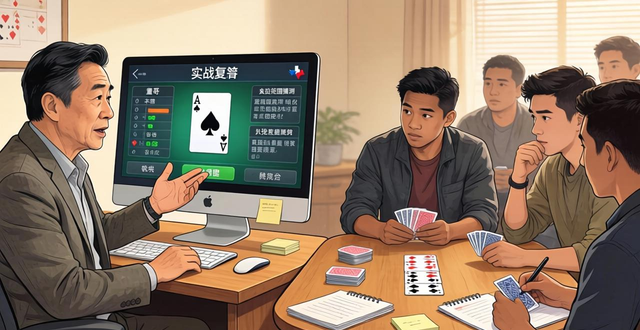 董哥德州扑克新手入门：避开三大错误，快速提升水平