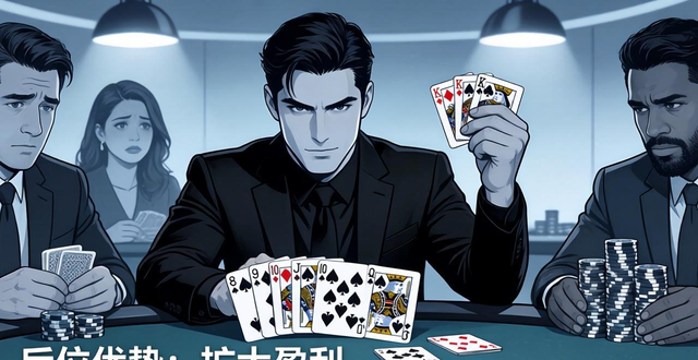 德州扑克好位置优势在哪？教你利用后位扩大盈利