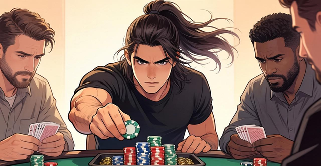 德州扑克遇上长发玩家别慌 关键看动作时机 德州扑克遇上长发玩家别慌 关键看动作时机