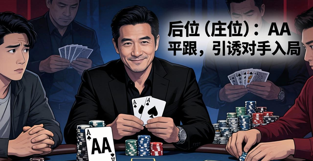 德州扑克挖坑技巧:用强牌设陷阱引诱对手入局 德州扑克挖坑技巧:用强牌设陷阱引诱对手入局