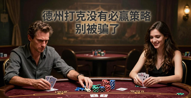 德州扑克没有必赢策略 别被骗了
