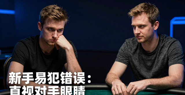 德州扑克瞳孔变化暗藏玄机 一眼看穿对手底牌强弱 德州扑克瞳孔变化暗藏玄机 一眼看穿对手底牌强弱