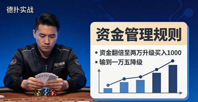 文安德州扑克 德扑实战：掌握位置与稳扎稳打，避免冲动输钱