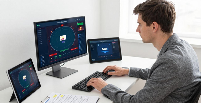 德州扑克单人怎么玩？AI对战+训练软件提升技巧