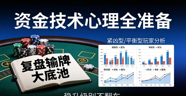 德州扑克登子攻略:资金技术心理全准备,稳升级别不翻车 德州扑克登子攻略:资金技术心理全准备,稳升级别不翻车