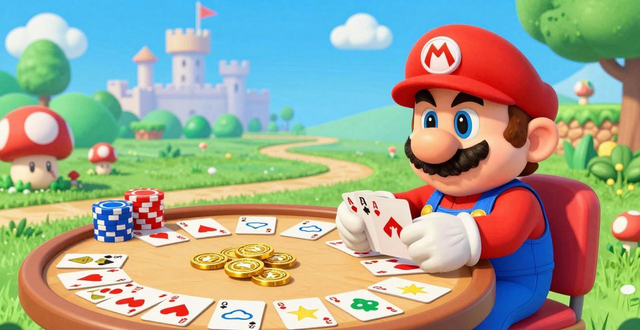 mario德州扑克怎么玩 马里奥风格的道具扑克游戏