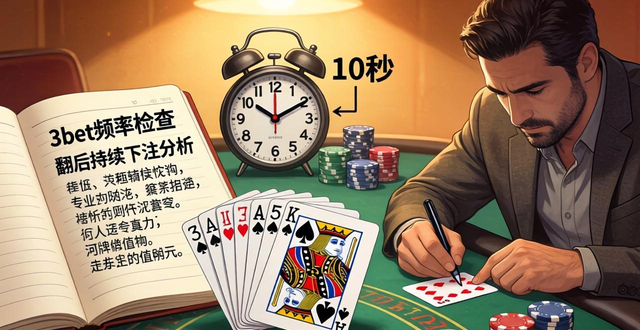 德州扑克算输赢别只看结果，长期盈利看这几点