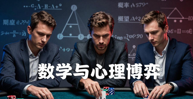 德州扑克大师高手过招 胜负藏在数学与心理博弈里