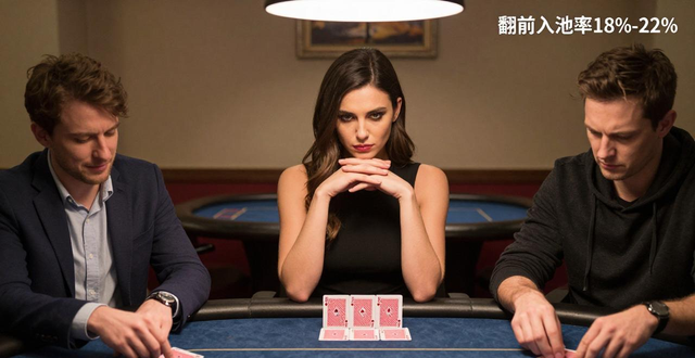 德州扑克Linna致胜打法 翻前入池率18%-22%提高胜率