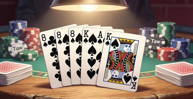 德州扑克最大牌型英文 Royal Flush 同花顺四条怎么叫