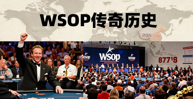 德州扑克历届WSOP：从7人邀请赛到万人盛典的传奇历史
