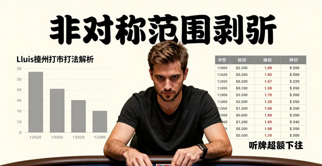 llinus德州扑克打法解析 教你读懂剥削性策略精髓