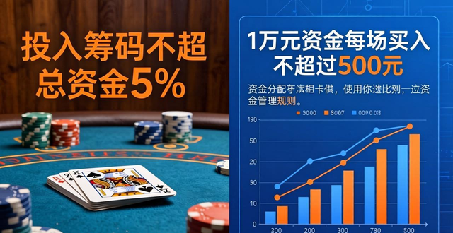 德州扑克牌怎么玩？新手必学的概率心理资金管理